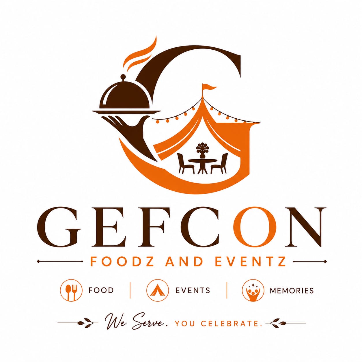 GEFCON Foodz and Eventz logo